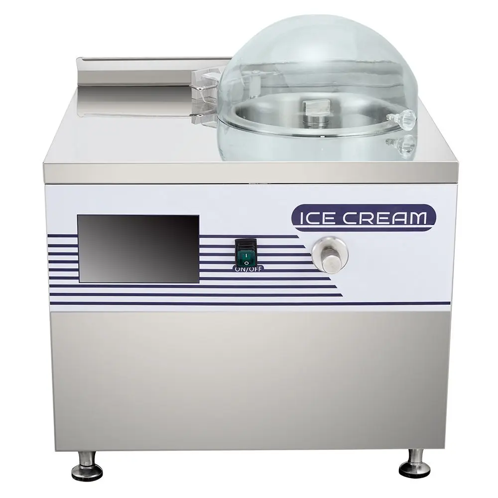 Countertop Commercial Gelato Hard Ice Cream Maker, Single‑Tank Hard Ice‑Cream Machine