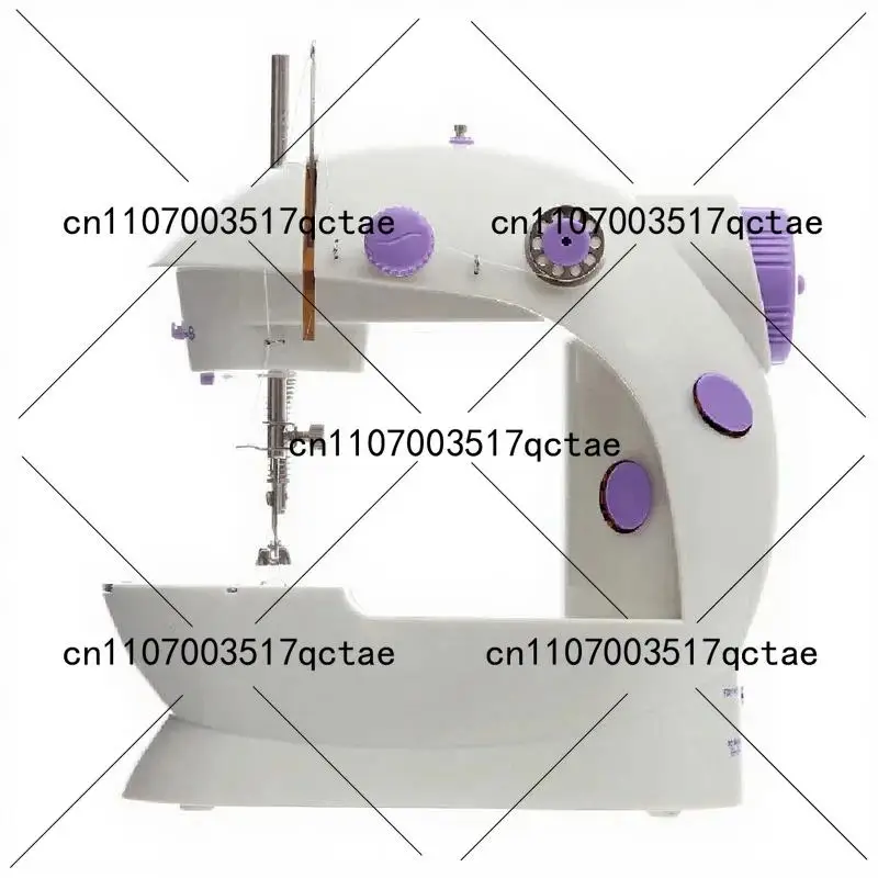 202A Household Multifunctional Mini Electric Sewing Machine Portable Foot Pedal Sewing Machine
