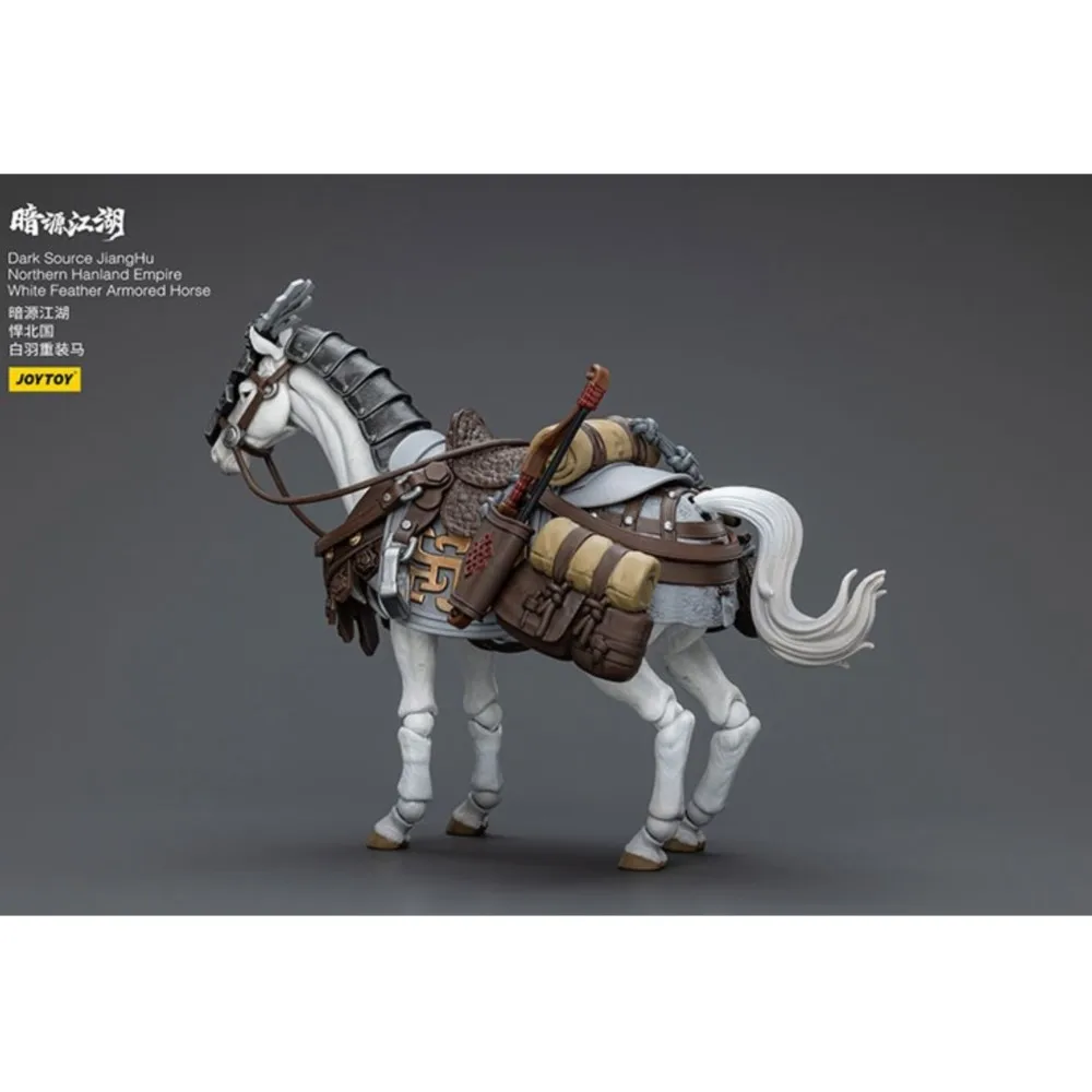 

JOYTOY Dark Source-JiangHu Dark Dark Source JiangHu Northern Hanland Empire с белым пером, бронированная лошадь, экшн-фигурки, игрушки для кукол