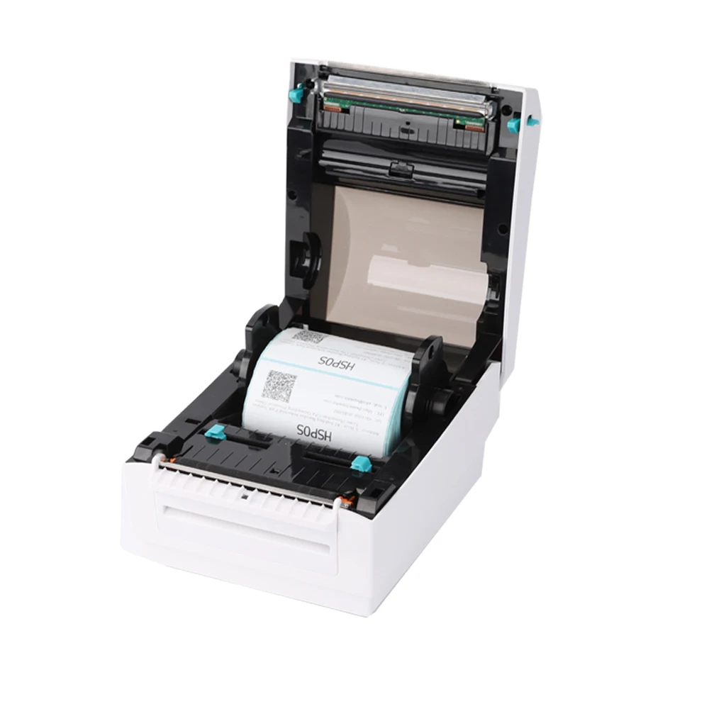 4 Inch Thermal Shipping Label Printer Width 25-108mm Barcode Printer Support QR Code ePacket Express Waybill