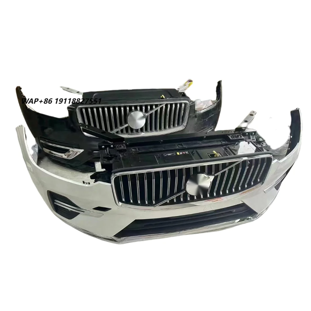 

For XC60 XC90 Original Front Bumper Grille Headlight Chrome Radiator Fan Assembly