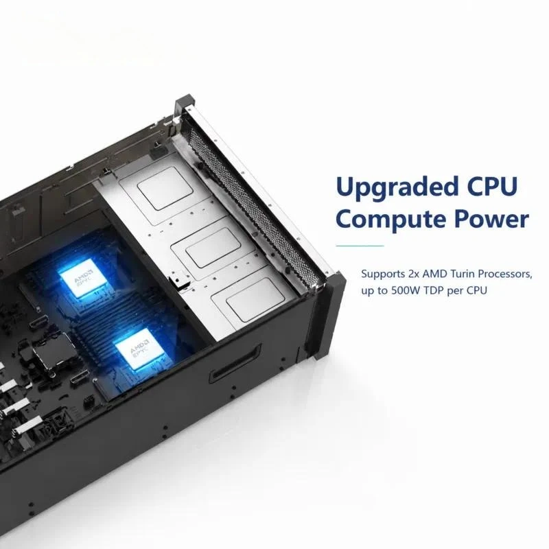 for FusionServer G6550 V8 6U AI Server High Performance GPU Computing Node for Deep Learning Model Training Scientific