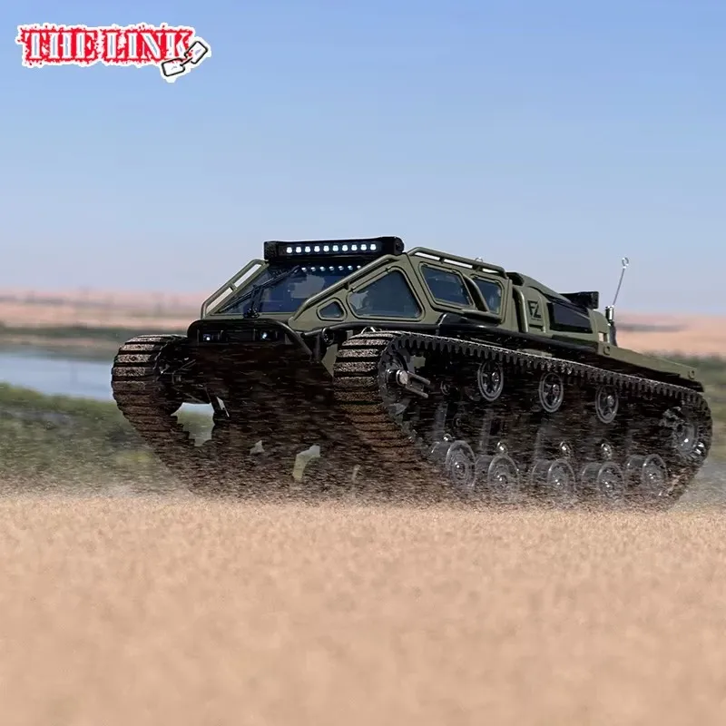 1:16 G2067 LED Light Full Scale Tracked Tank Simulation Model Toy 2.4Ghz RC Car Model Drift Remote Control Off-Road Vehicle Boys