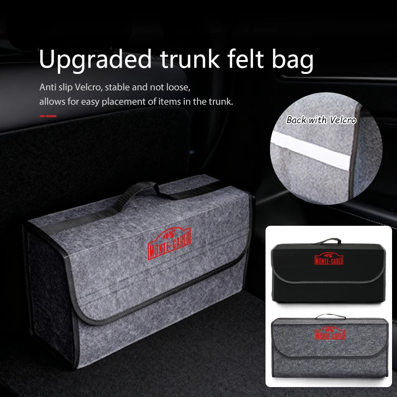 Boîte de rangement pliable pour le coffre de voiture, organisateur de voyage portable, sac de rangement pour Skoda Fabia, Monte-carlo, VRS, Rapid, Octavia 2, 3, Kamiq MK3.