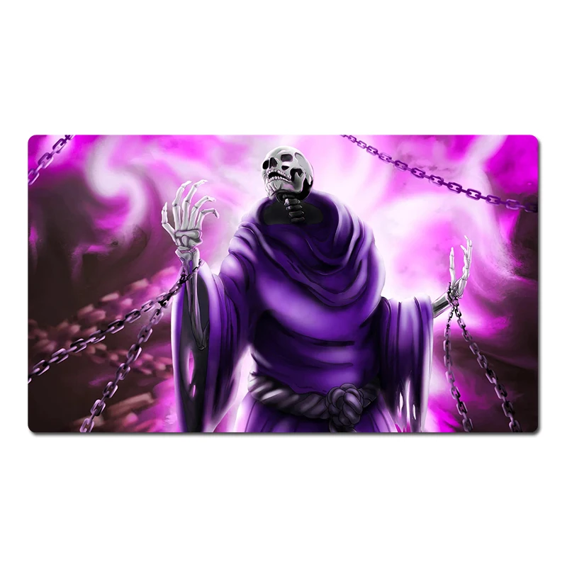 

YuGiOh Playmat Skull Prisoner Trading Card Game Коврик TCG CCG Коврик для мыши Настольный игровой коврик Коврик для мыши Бесплатная сумка 60x35 см