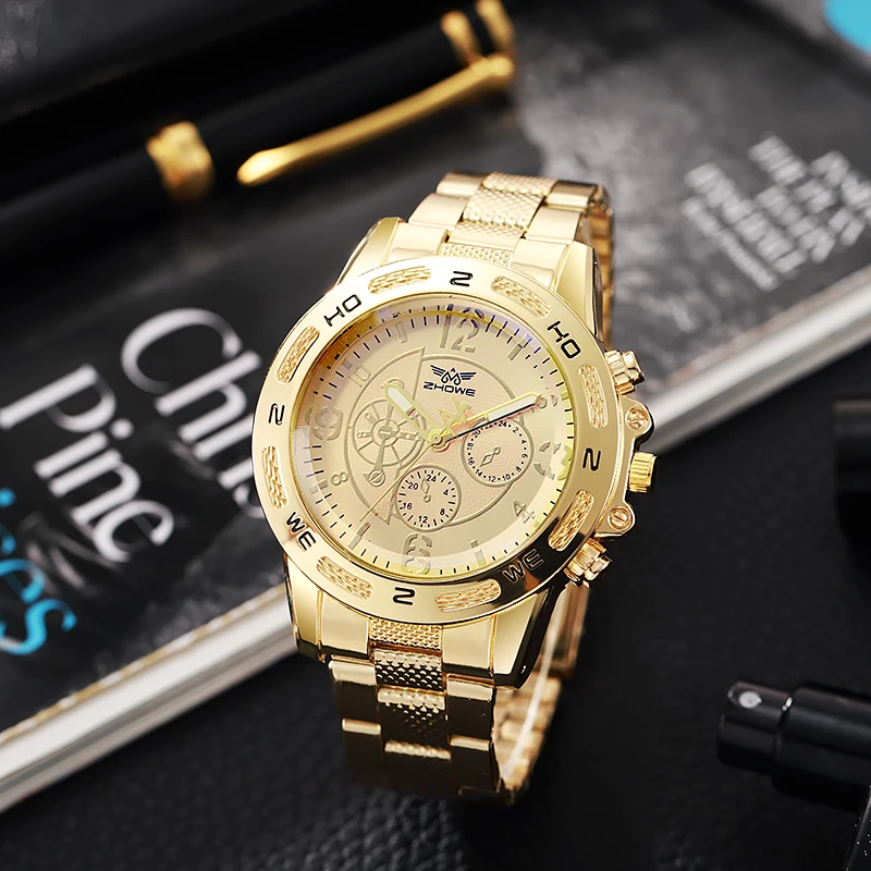 2024 New Arrival High Quality Men Quartz Watch Fashion Casual Big Dial Men\'s Analog Wristwatch