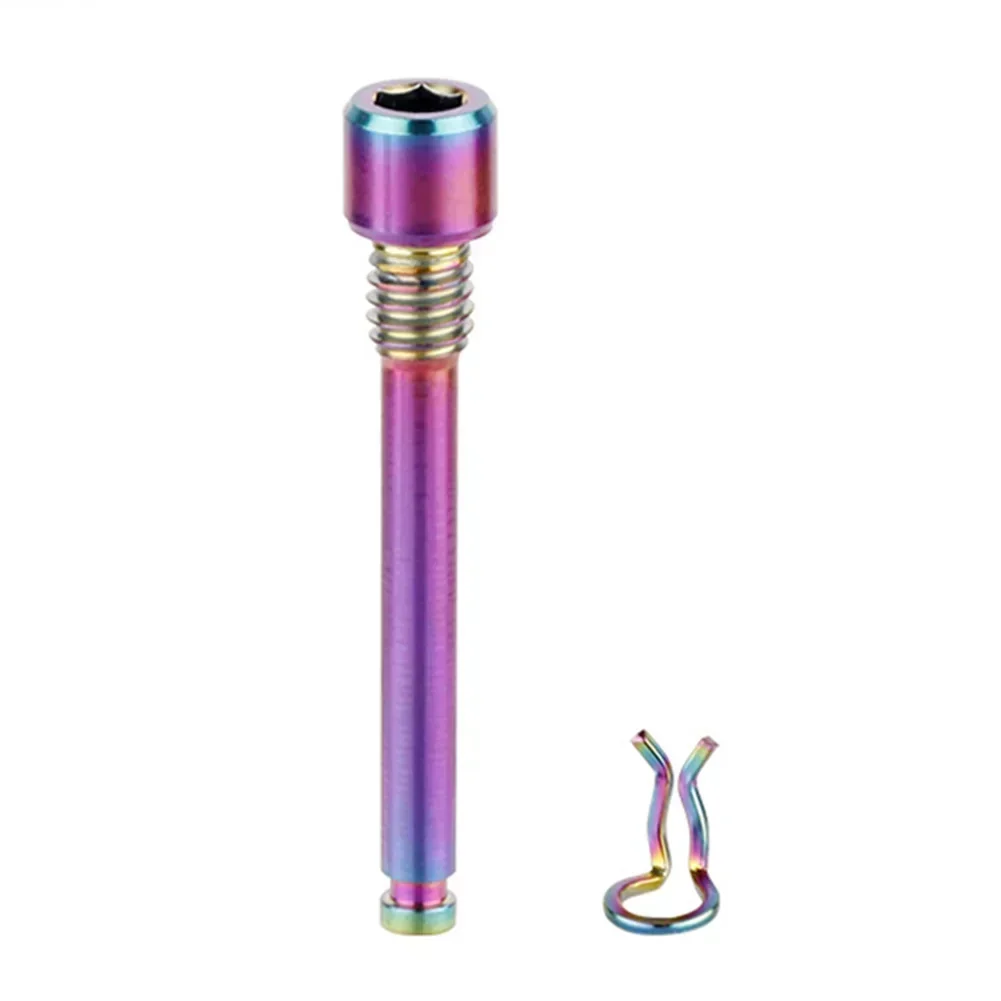 Boulon de plaquette de frein à disque de vélo, broche en alliage de titane, vis d'étrier de remplacement, boulons de cyclisme, accessoires de vélo