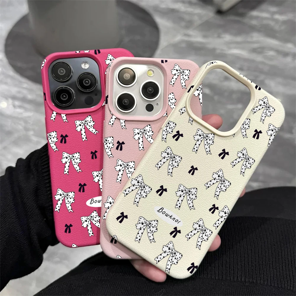 Big Small Bows Phone Case For  - Phone Cases For Iphone 16 review and price