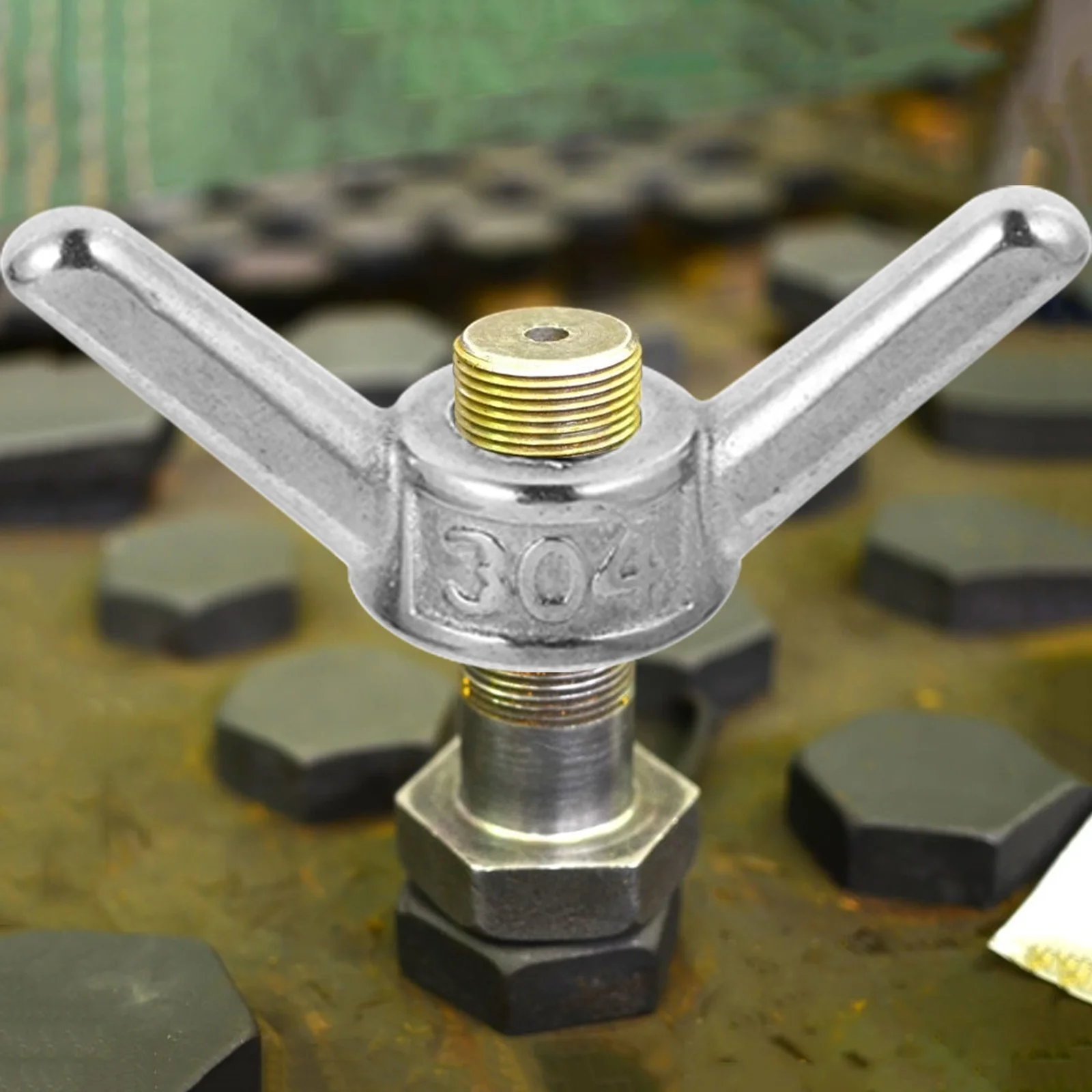 

3Pcs M10 Stainless Nuts Hand Operated Butterflies Nut Fasteners Machine Hardware Wing Nut Butterflies Nuts