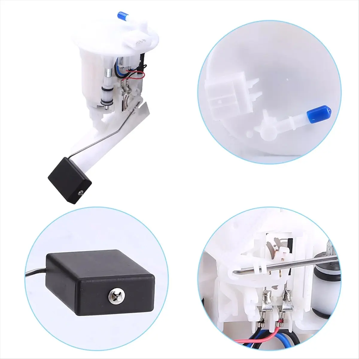 #66J Automotive Parts & Accessories,FPF EFI Fuel Pump Assembly For Yamaha Kodiak 450 2018-2023 Fuel Pump (White)