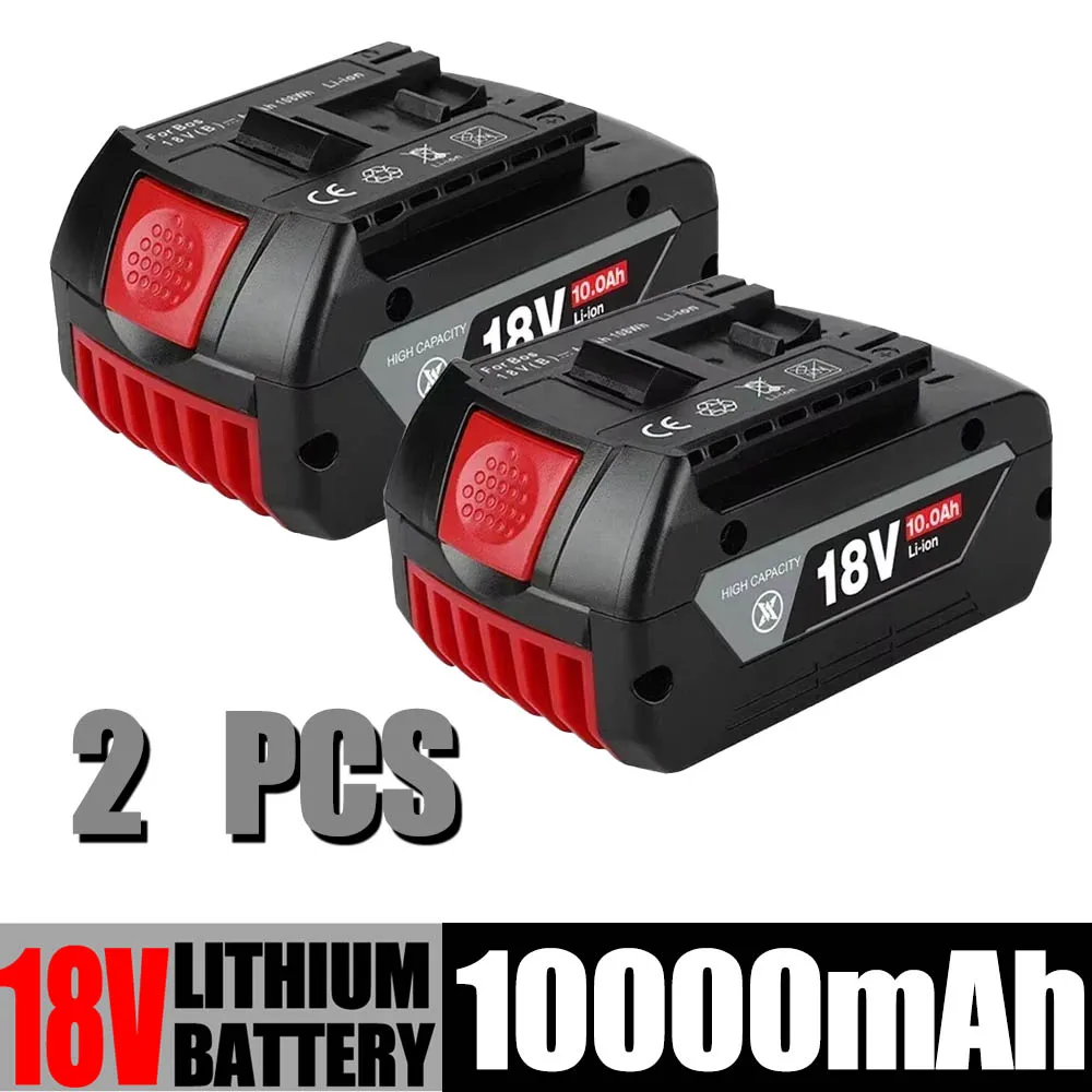 

18V 10000mAh Battery Original for Bosch 18V Professional GBA GBH GSR GSB BAT618 BAT609 BAT620 Replacement Battery
