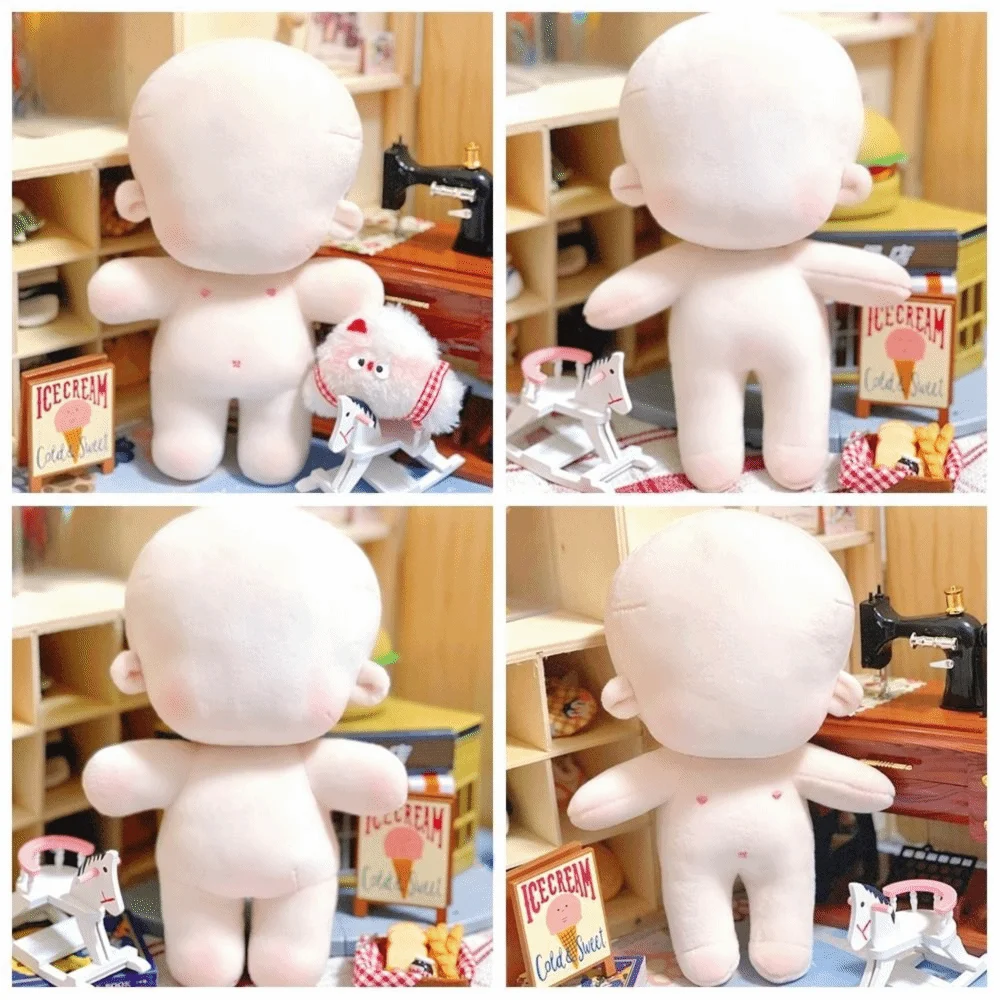Gift Changing Dressing Game Playing House DIY Idoll  Dolls Body Embroidery Or Blank Cotton