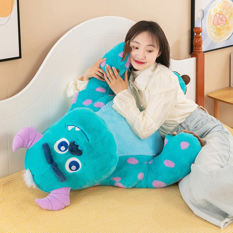 2024 New Disney Large Size Blue-haired Monster James P. Sullivan Monsters College Healing Cute Doll Kids Toy Birthday Gift