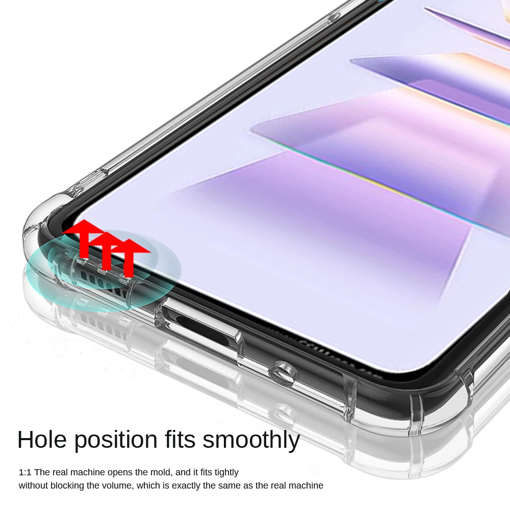 Original Airbag Phone Case for Xiaomi Redmi K60 Pro K60E 5G Soft Silicone Air Bag Cover RedmiK60Pro E Camera Protective Housing