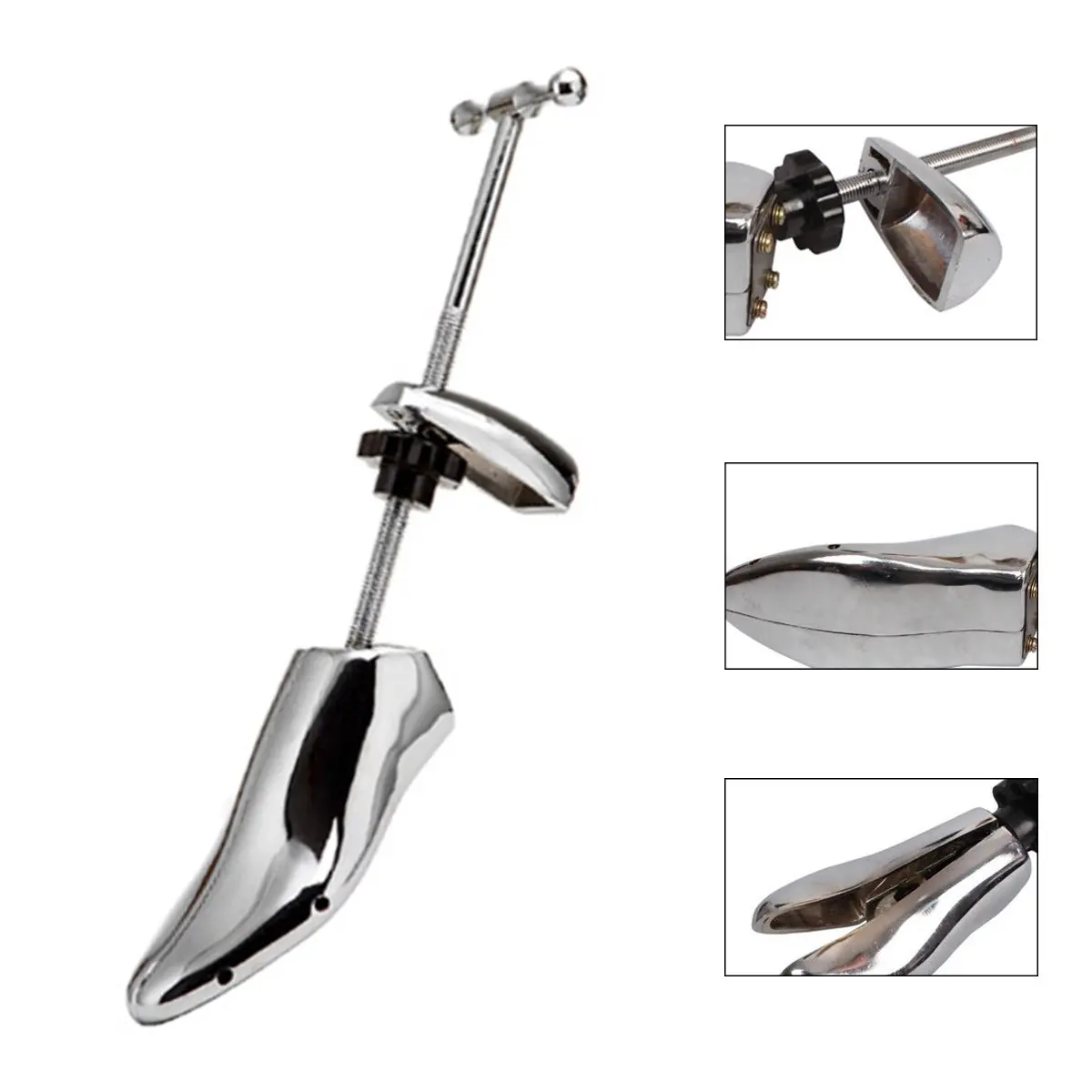 Brand Adjustable Expander Vintage Shoes Tree Shaper Rack 1 Piece Metal Shoe Stretcher Aluminum Alloy Shoe Trees For Men Women