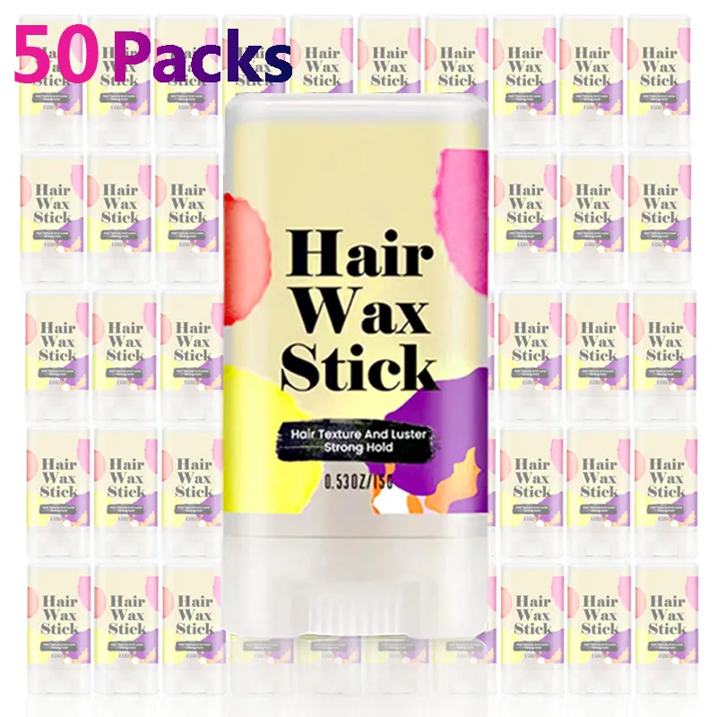 Convenient Pomade Stick For Frizzy Flyaways And Breakage 30Pcs Bulk Edge Control Baby Hairs Wax Stick Easy To Use Hair Wax Stick