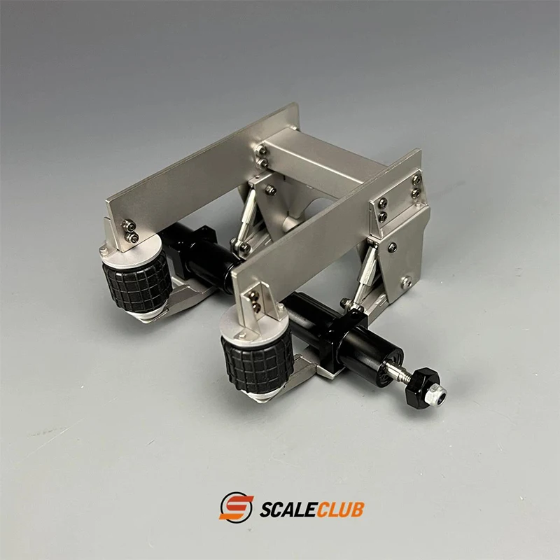 Scaleclub tamiya 1/14 Dragon plate metalowa imitacja poduszki powietrznej ukลad zawieszenia