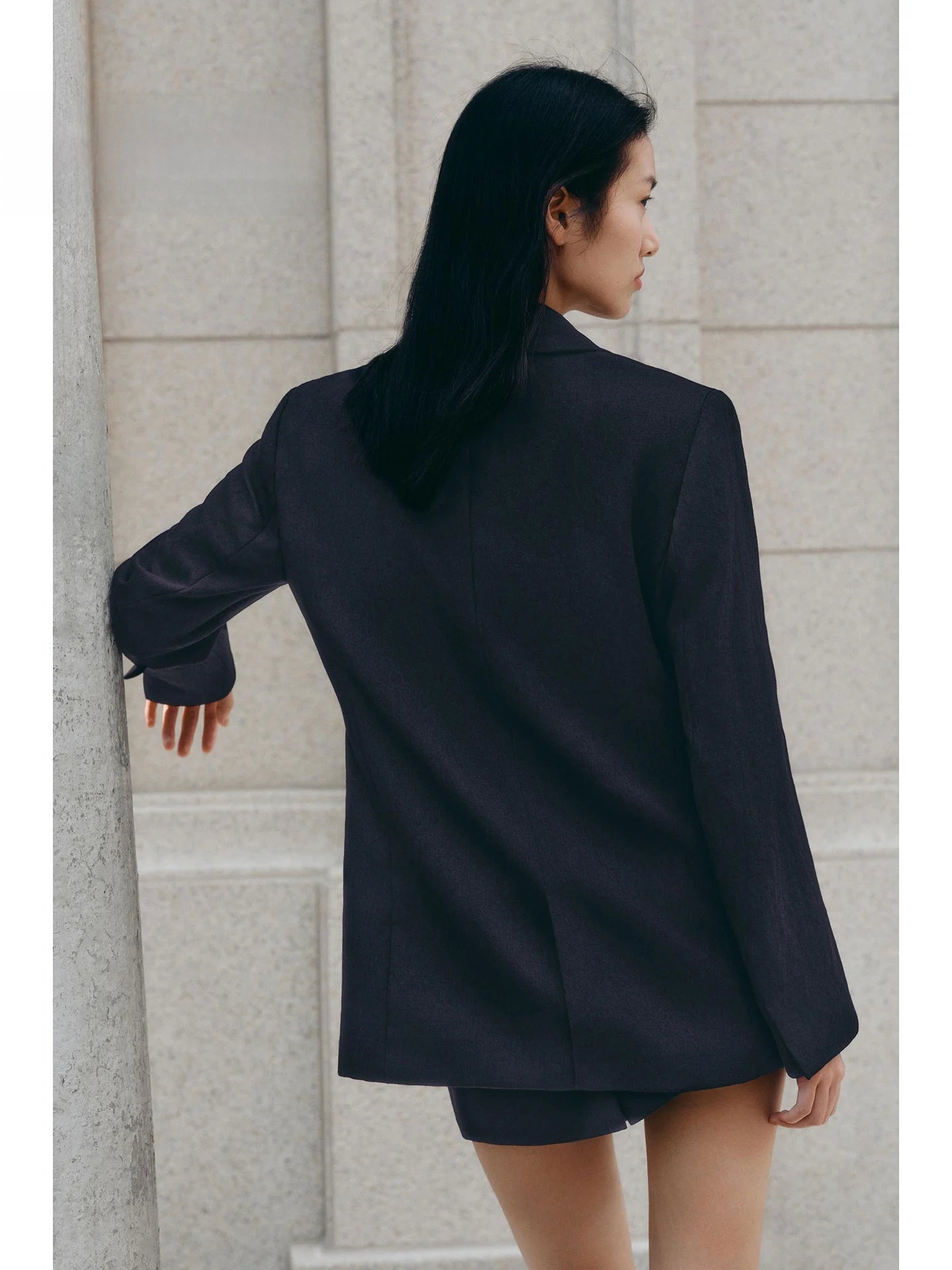 ZAPRHA 캐주얼 버튼업 여성 정장 재킷 스트레이트 레그 가을 겨울 패션 슬림핏 롱 슬리브 캐주얼웨어