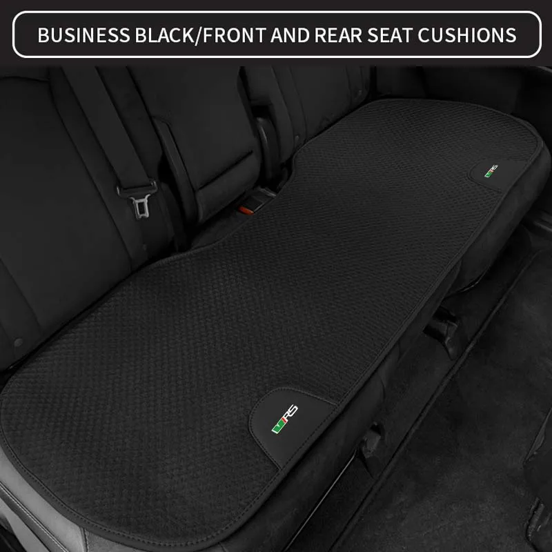 Car Ice Silk Seat Cover Front Rear Seat Cushion Protector Mat For Skoda VRS Octavia Kamiq Kodiaq Karoq RS Superb Fabia Rapid Fav