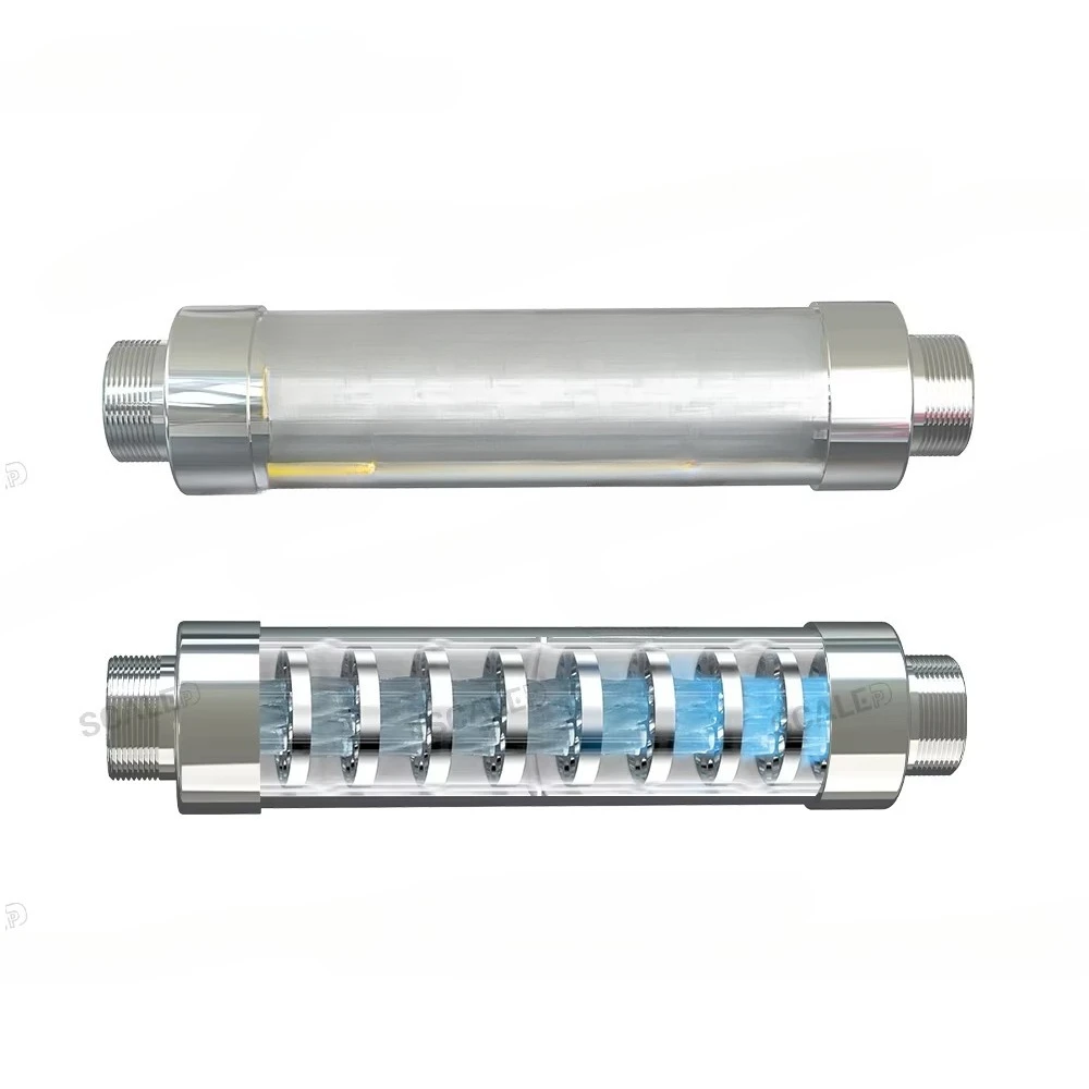 

Commercial water filter, non-magnetic, non electro physical scale inhibitor with high efficiency