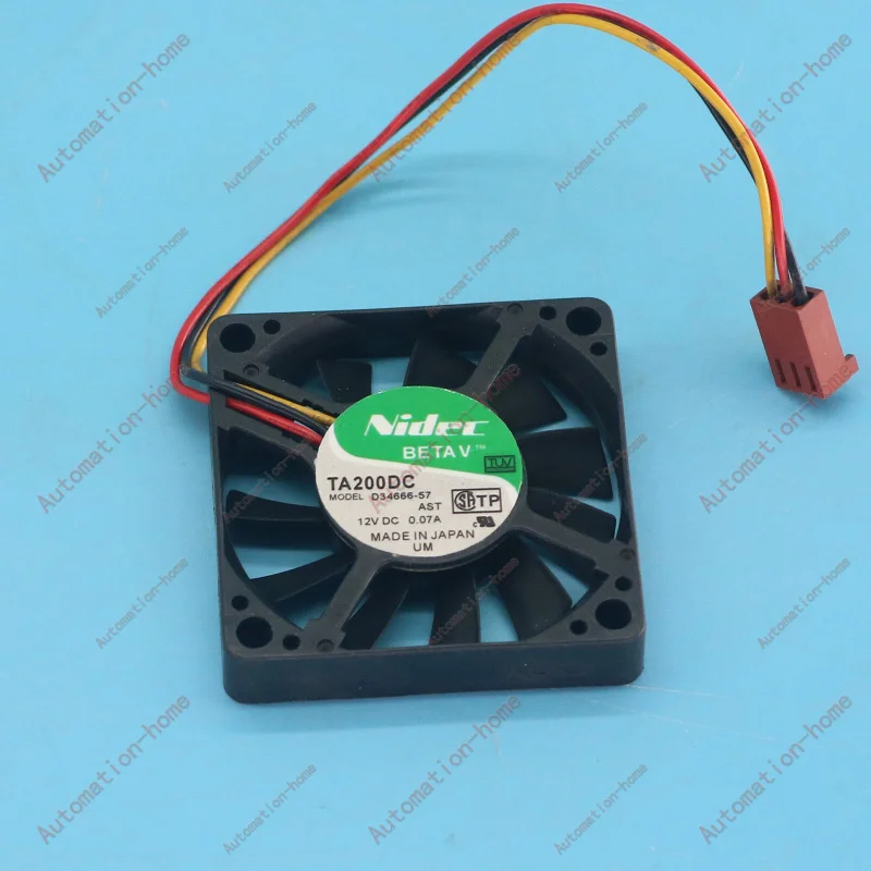 

Z 1PCS For Nidec TA200DC D34666-57 BUF 5010 DC12V 0.07A cooling fan#XR