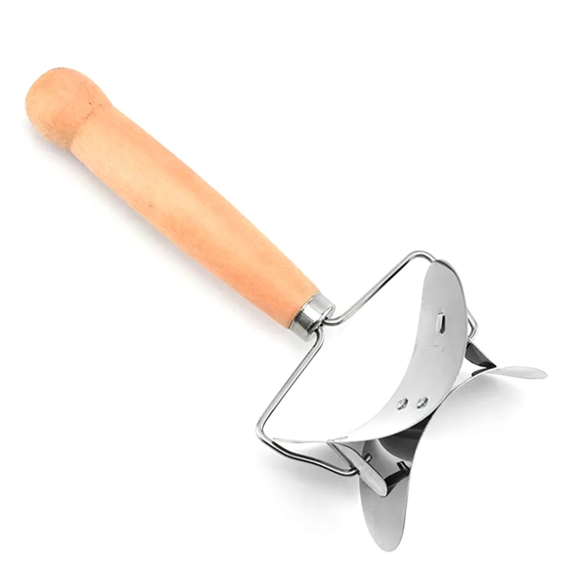 Efficient Stainless Steel Dumpling Wrappers Skin Dough Cutter Circle Roller Ravioli Dumpling Maker Cutter Pastry Cutting Tool