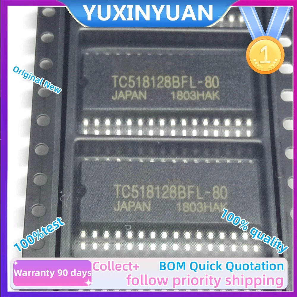 5PCS  TC518128BFL-80 TC518128  TC518128BFL  518128BFL-80 SOP32 in stock