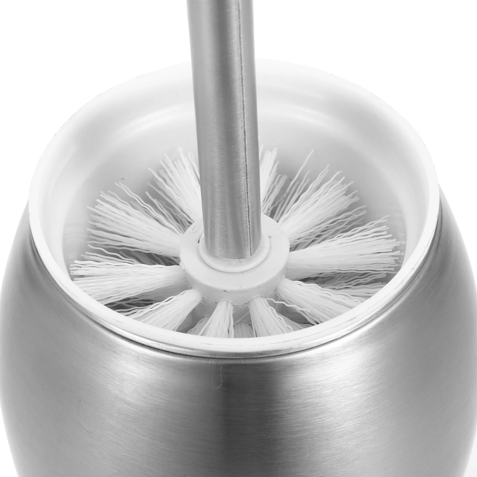 

1 Set Compact Toilet Bowl Brush For Bathroom Deep Cleaning Scrubber, Small Floor Sink Cleaning Tool With Holder, Light Weight