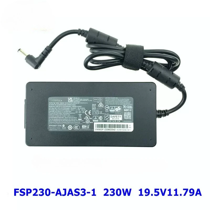 AC Adapter Charger For FSP 19.5V 11.8A 230W 5.5x2.5mm FSP230-AJAS3 FSP230-AJAS3-1 MECHREVO Laptop Power Supply