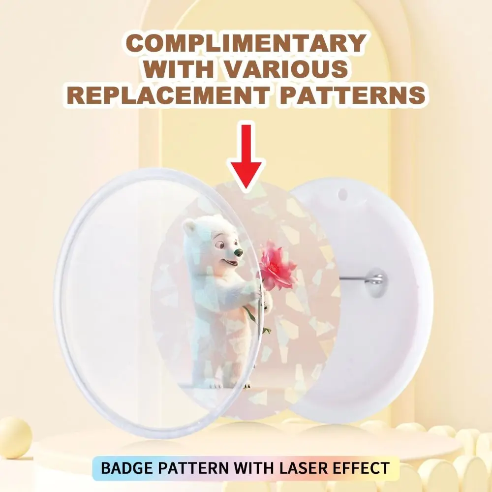 Máquina para hacer botones DIY mejorada, Kit de punzonado de insignias con 86 Uds. De piezas de botones, máquina de prensado de pines, máquina para hacer imanes para niños