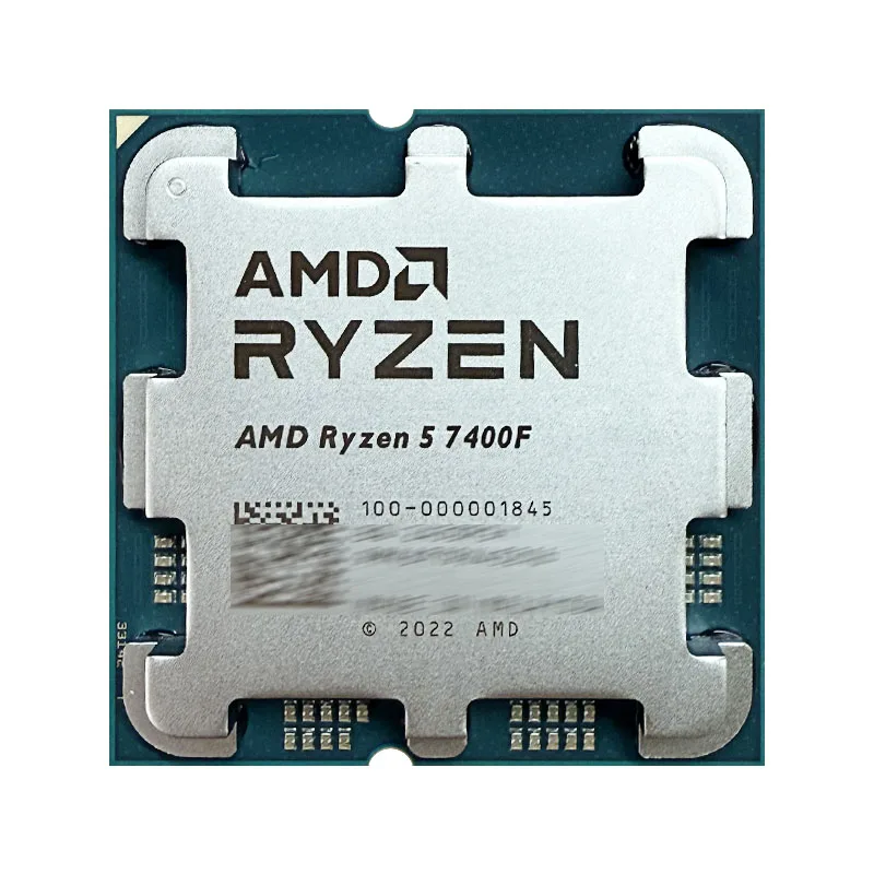 New AMD Ryzen 5 7400F R5 7400F 3.7GHz 5NM L3=32M  100-000001845 Socket AM5 Tray  but without cooler