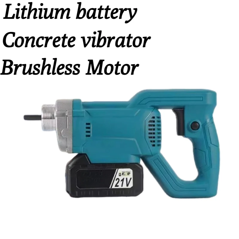 GX-600 Lithium Battery Model Handheld Energy-saving Concrete Vibrator for Eliminate Concrete Bubbles with Vibrating Spear