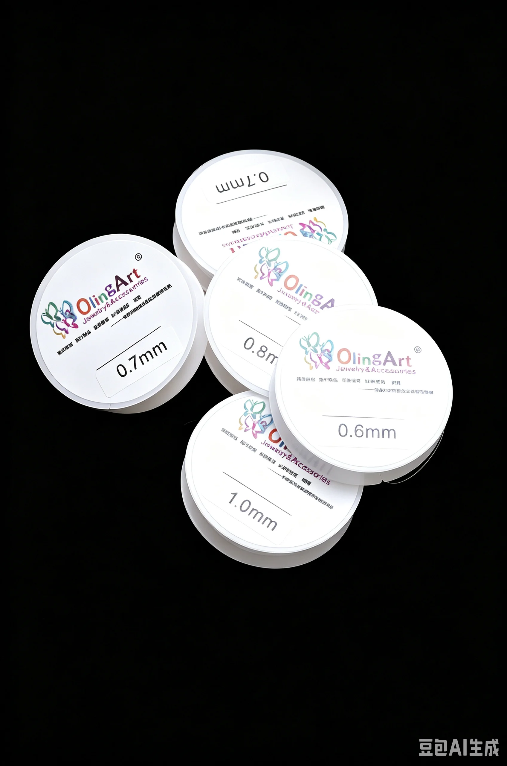 OlingArt  0.4 0.5 0.6 0.8 1.0MM 1 Spool of Crystal Clear Stretch Elastic Beading Wire/Cord/String/Thread DIY jewelry making