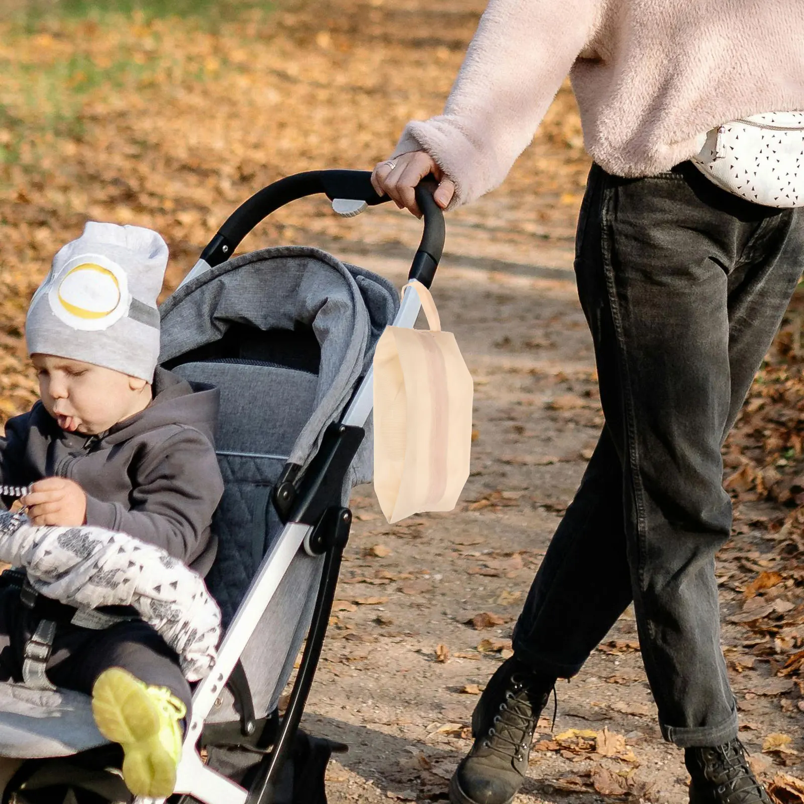 

2Pcs Clothing Storage Bag Baby Socks Organizer Handbag Travel Underwears Storage Pouch Portable Essentials Bag Dustproof