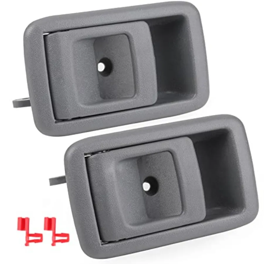 

Pair of Inside Interior Door Handles for Toyota Tacoma 2001 2002 2003 2004, 4Runner 1996-2002, Camry 1987-1991, Gray