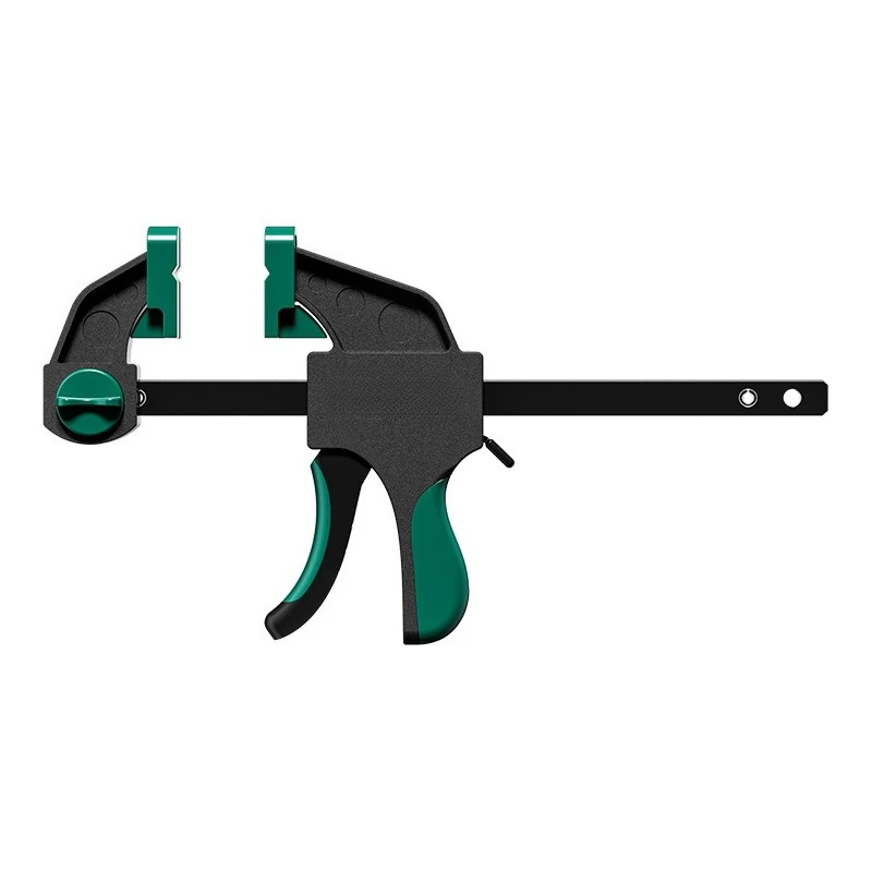 

Woodworking Clamp Holder F-Clamp Heavy Duty Adjustable Vigorous Nylon Woodworking Clamp Bidirectional Tightener