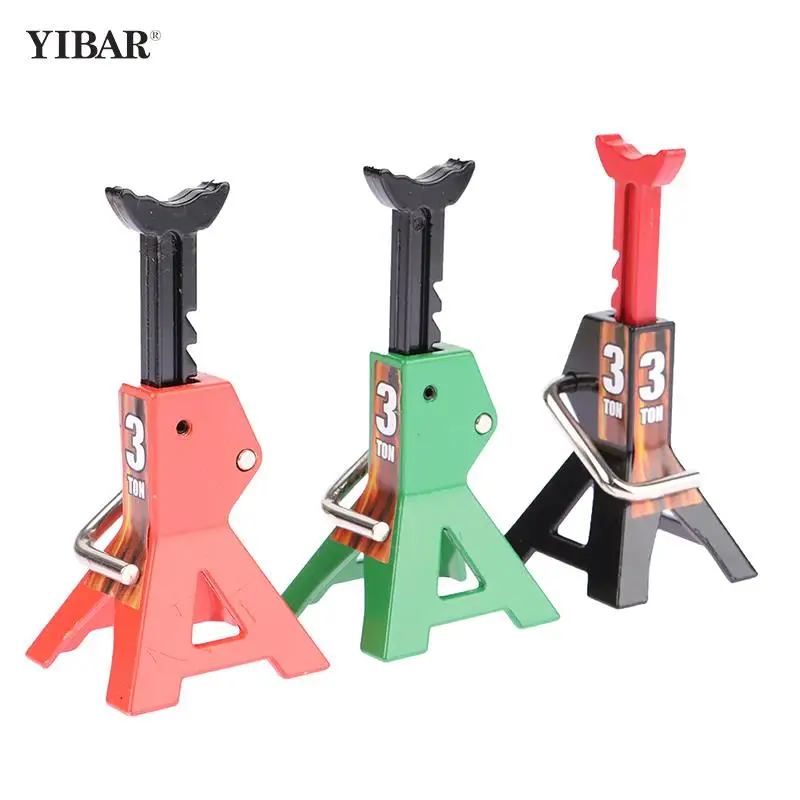 3 Ton Floor Simulation Jack Stands Lift Pair Rack For Remote Toy Car Truck Tire Change (Only suitable for toy car)