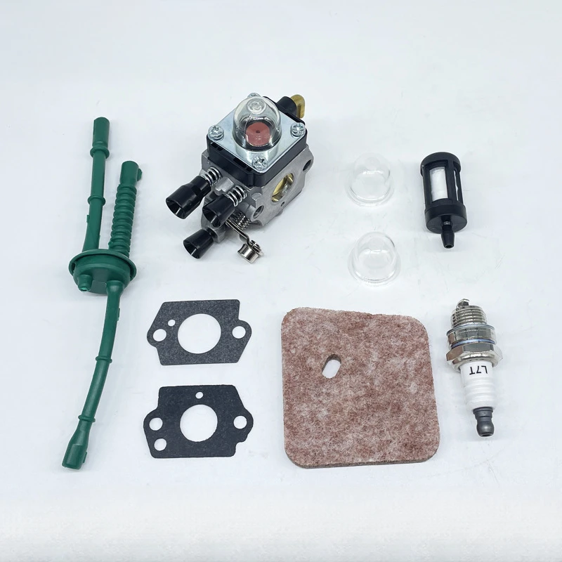 لأجزاء جزازة العشب FS55 38 45 46 المكربن إسفنجة مرشحة الهواء أنبوب الوقود KM55 فقاعة الزيت Lll #3