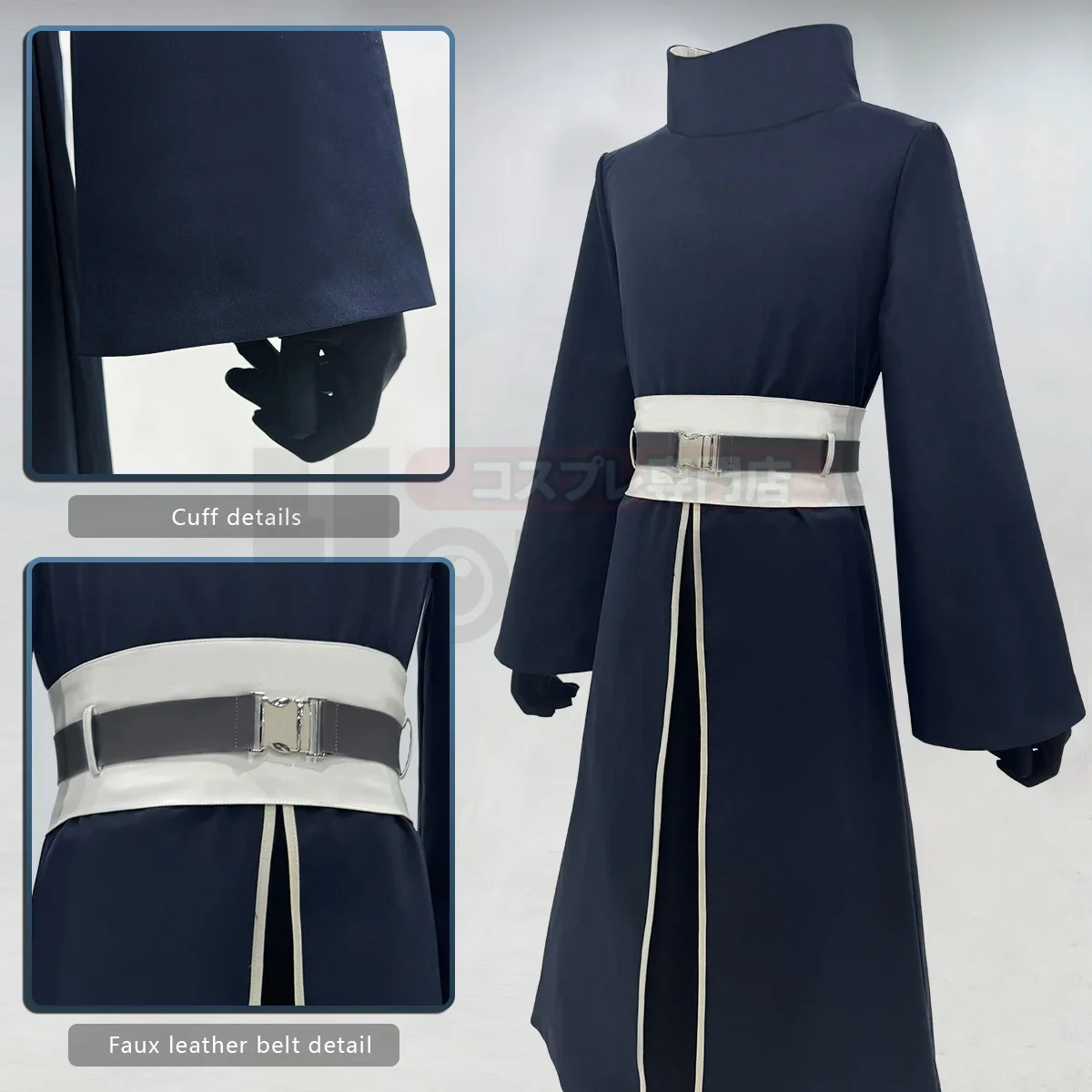 HOLOUN أنيمي Uchiha Obito تأثيري حلي معطف السراويل المرنة حزام قفازات كوس اتفاقية هدية الكبار نسخة للجنسين