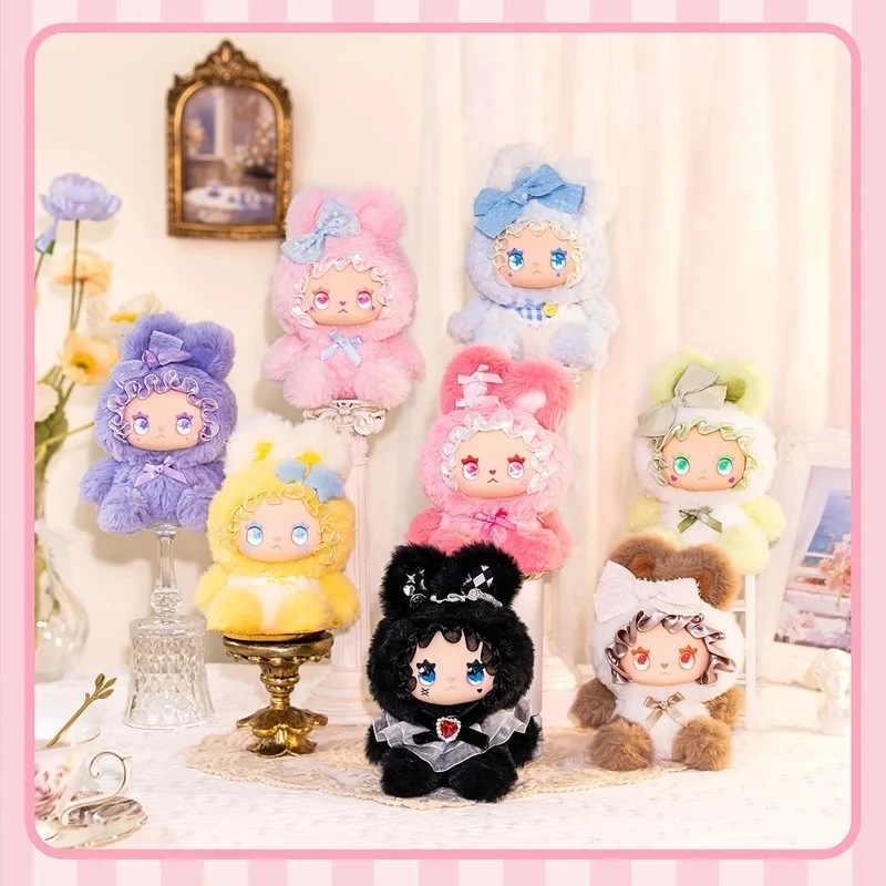 

Lovely Emma Rabbit Rabbit Alliance Cute Series Plush Blind Box Original Doll Trendy Toys Car Decoration Girl Surprise Toy Gift