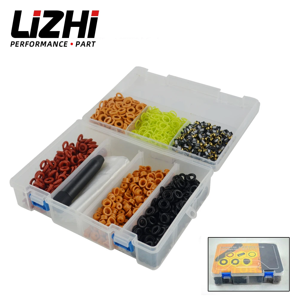 LIZHI - Universal type Fuel injector repair kits ,Electronic Fuel Injection Repair Fitting,200sets/box LZ4489