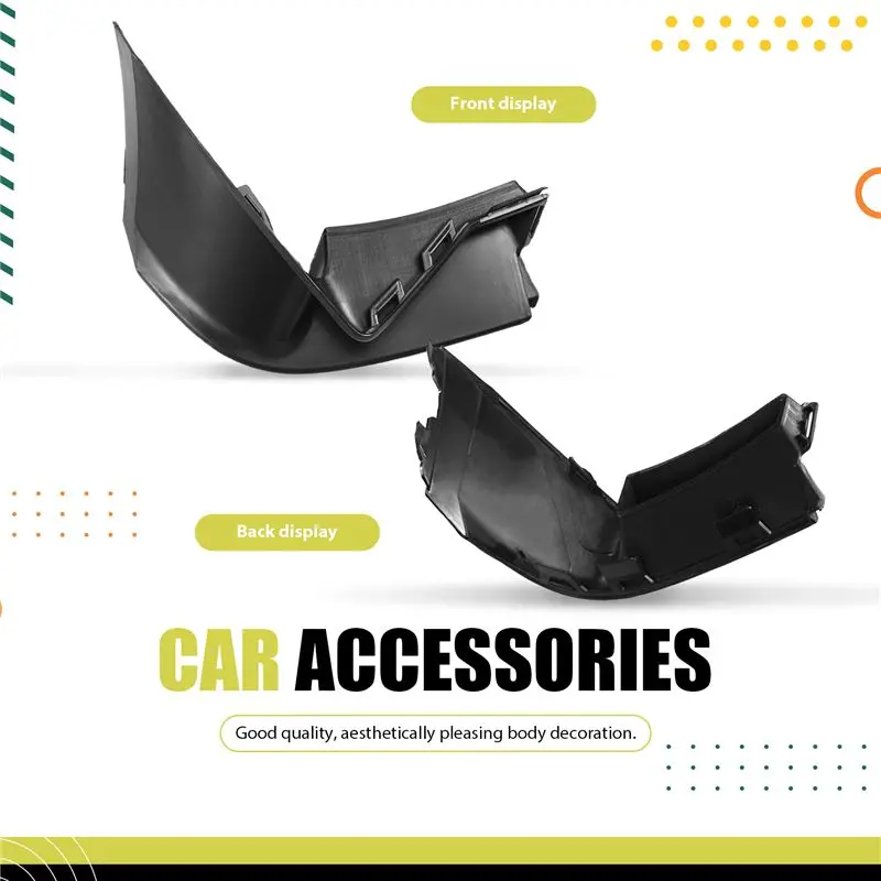 Car Front Bumper Air Channel Trim Panel 51118058557 51118058558 For BMW X6 F16 2013-2019 35Ix 28Ix 30Dx 50Ix-A99D