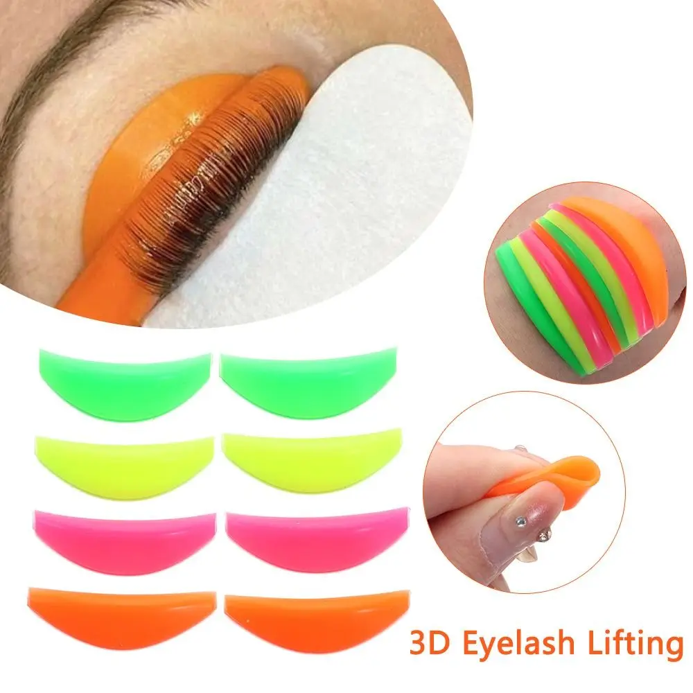 Eyelash Lifting Applicator Tools Eyelash Extension Recycling Lashes Rods Shield Eyelash Curler Tool Silicone Eyelash Perm Pad