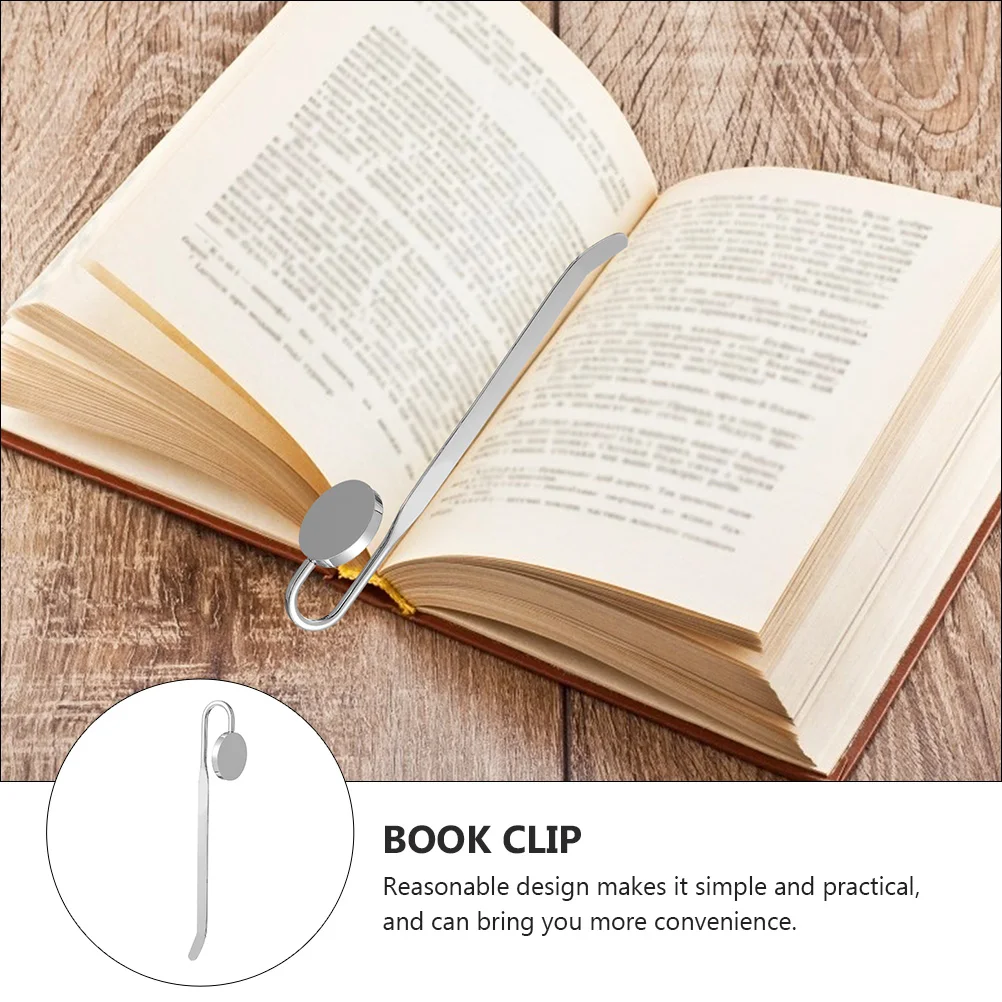 

Unique Bookmark Metal Gift Neck Envelope Swan Silver Alloy Bookmarks Student The