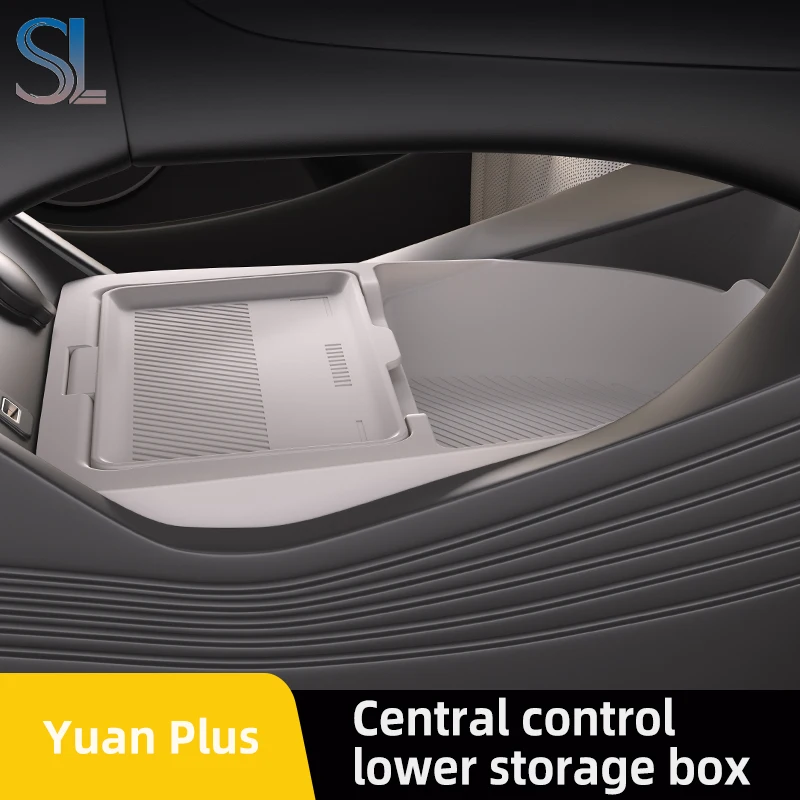 

Для 2024 2025 BYD ATTO 3, ящик для хранения, центральный подлокотник, скрытый ящик, держатель для чашки, органайзер, аксессуары для интерьера
