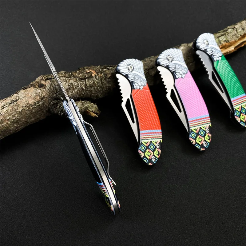 1 piece folding knife for eating meat knife for cutting fruit knife for roasting sheep stainless steel knife kitchen tools