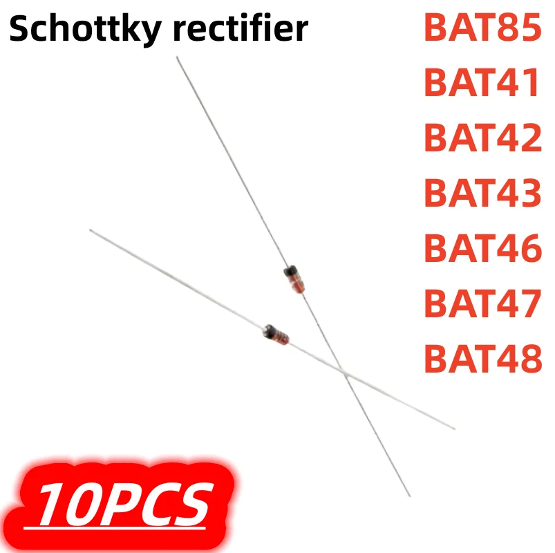 10-шт-лот-100-новый-bat85-do-35-bat41-bat42-bat43-bat46-bat47-bat46-bat48-Выпрямитель-Шоттки