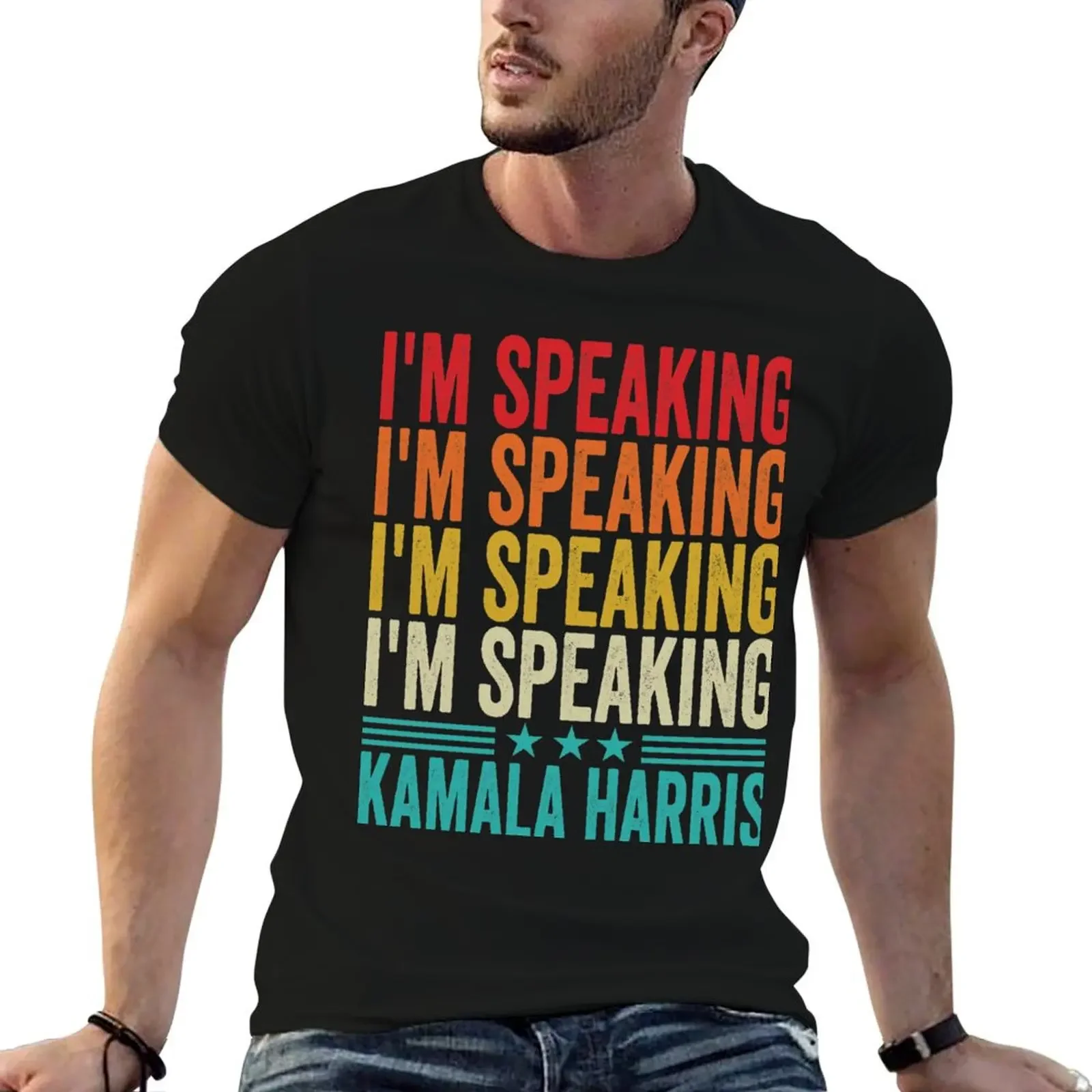 

I'm Speaking 2020 Vice President Debate T-Shirt clothes plus size clothes t shirts for men