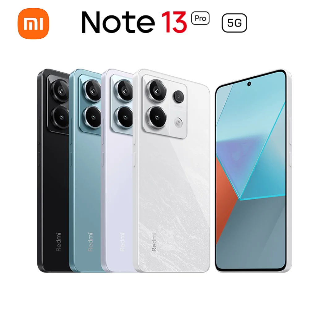 Brand new Xiaomi Redmi Note 13 Pro Global firmware 5G Smartphone 200MP OIS Camera Snapdragon 7s Gen 2 6.67