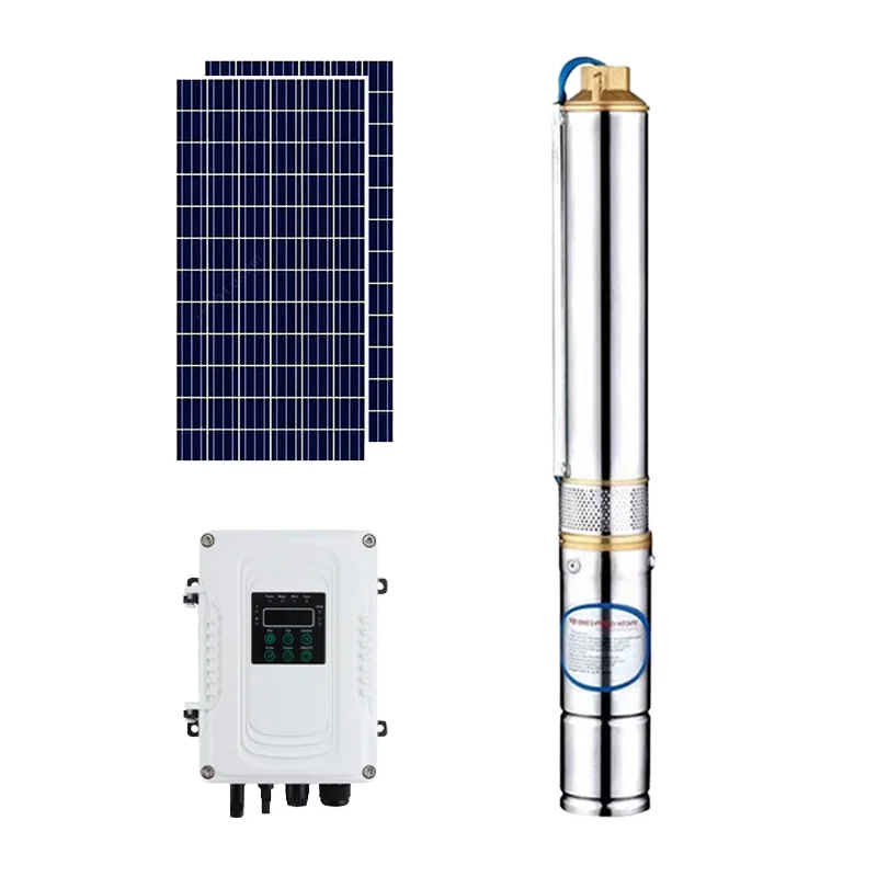 High Speed Deep Well Solar Water Pump 30hp High Power For Agriculture Farm Irrigation